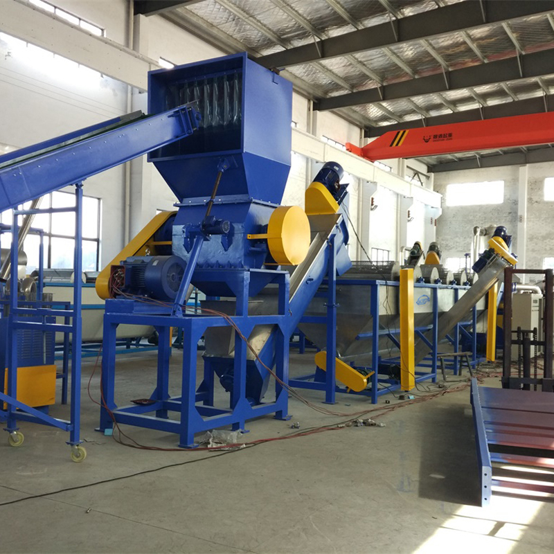 Plastic washing recycling line